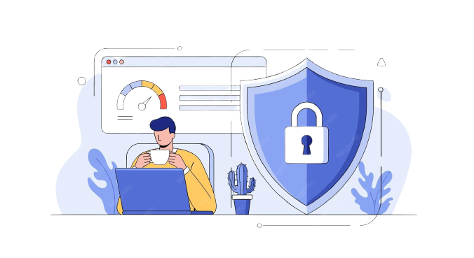 Technical SEO — developer monitoring performance dashboard
